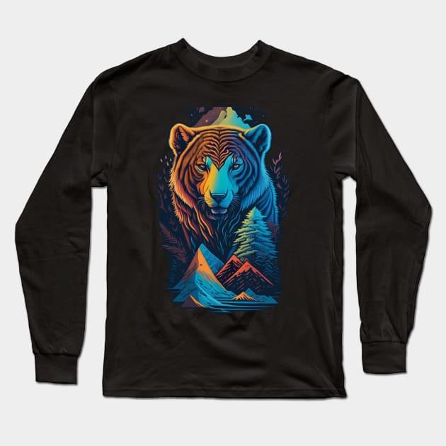 Icy Guardians: Protecting Arctic Wildlife Legacies Long Sleeve T-Shirt by Moulezitouna